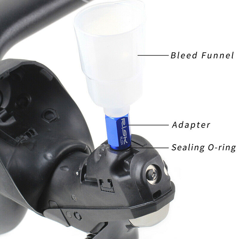 RL224 Convert To Road Hydraulic Disc Brake Bicycle Bike Bleed Funnel Adap.l8