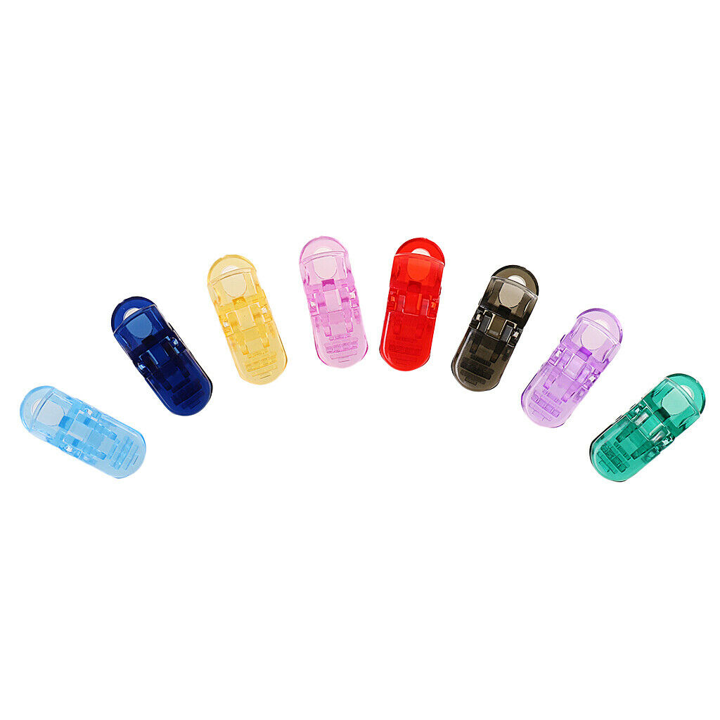 18Pcs Plastic Pacifier Soother Clip Dummy Clips Baby Shower Gift