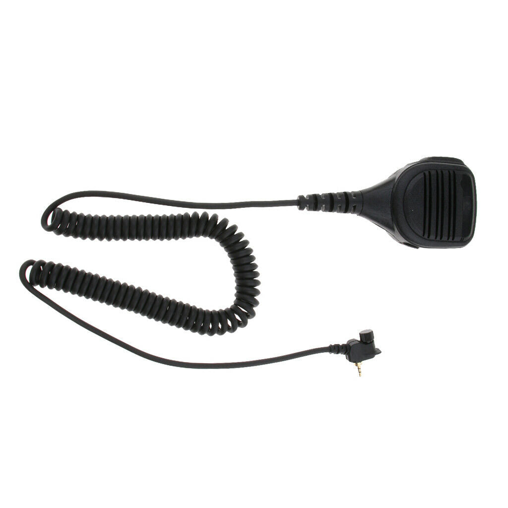 2 Way Radio Speaker PTT Handheld Microphone For