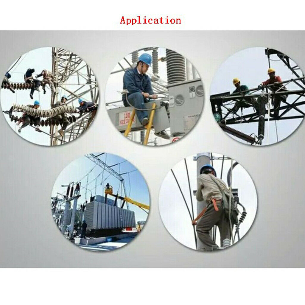 1 Pair High-voltage Insulated Gloves 12KV Electrician Safety Work Accessory