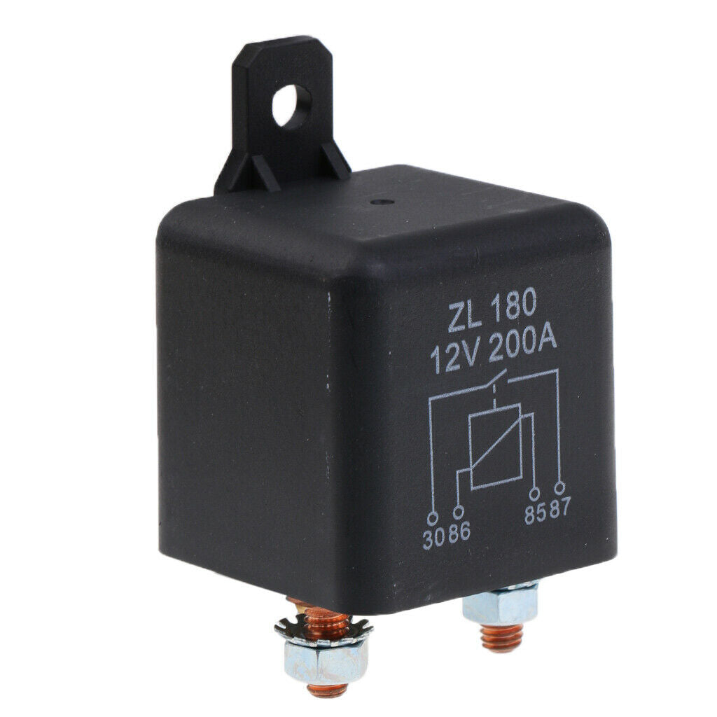 12V 200A AMP 5-Pin SPDT Split Load Automotive Relay of Cars Vehicles Van Boat
