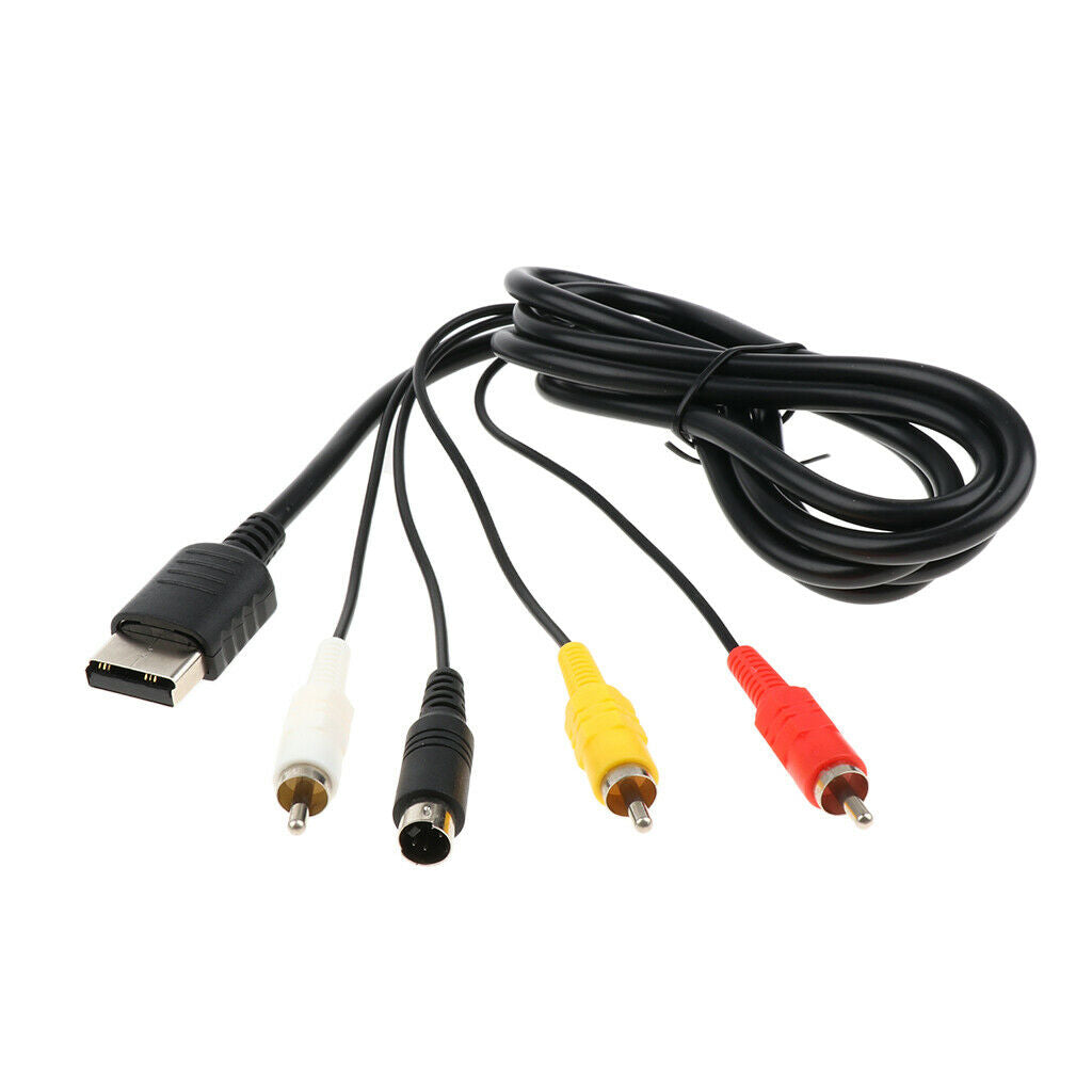 Audio Video AV A/V S-Video Composite Cable Cord Wire For Sega   Console