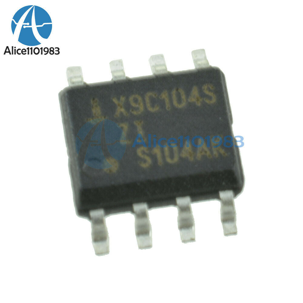 2PCS X9C104P SOP-8 X9C104 X9C104S Digital Potentiometer IC
