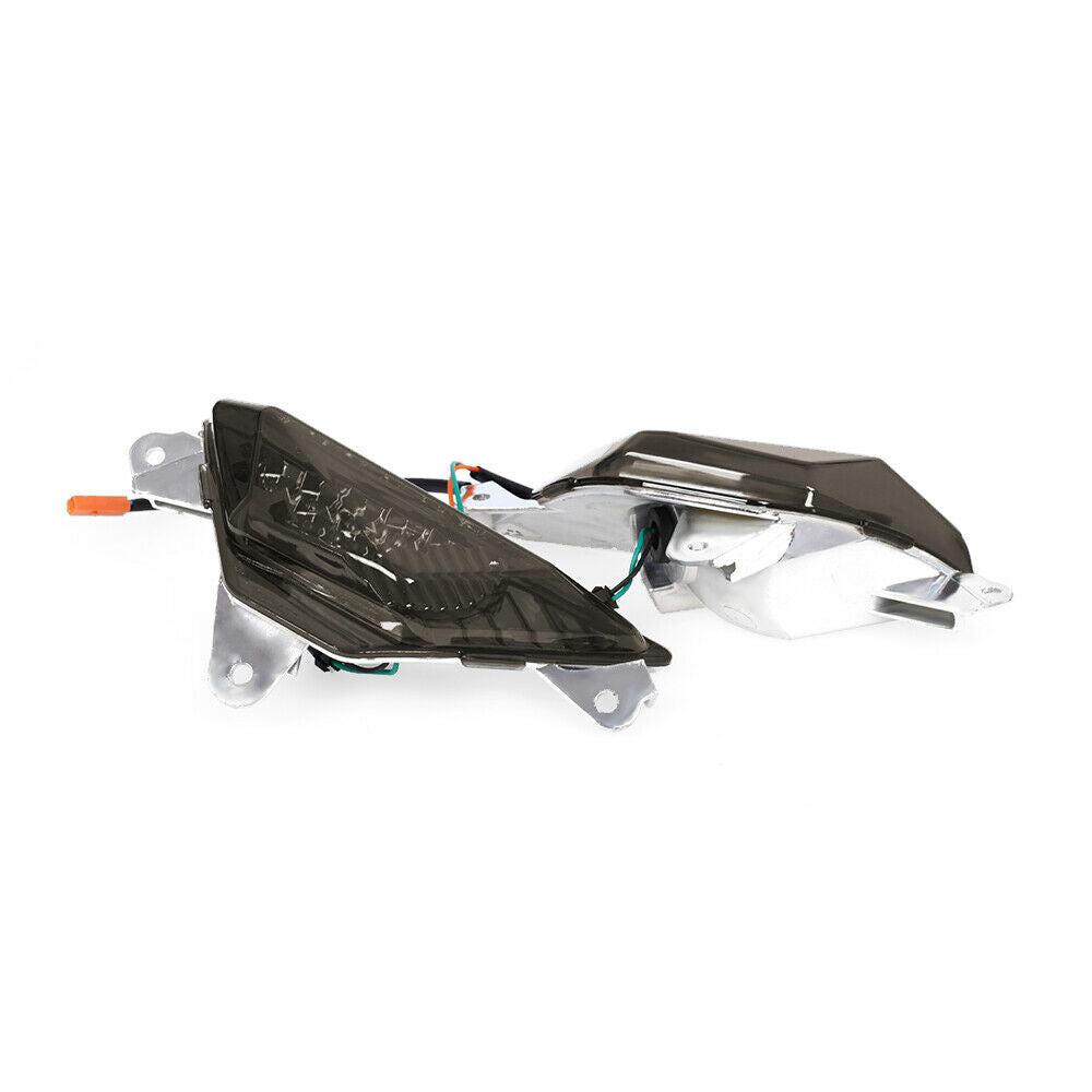 Front LED Turn Signals Light For KAWASAKI NINJA 250/300/400/650/1000 ZX-6R Ninja