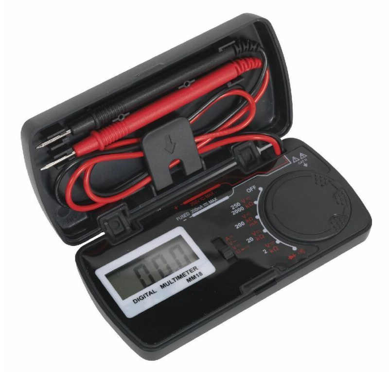 Mini Digital High-Precision Card Type Maintenance Electrician Universal Meter
