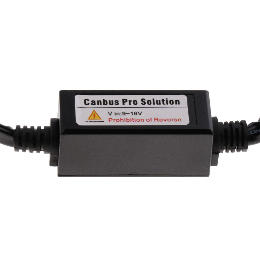 2Pcs 9004 9007 HID Xenon Error Code Warning Canceller Decoder Anti Flicker
