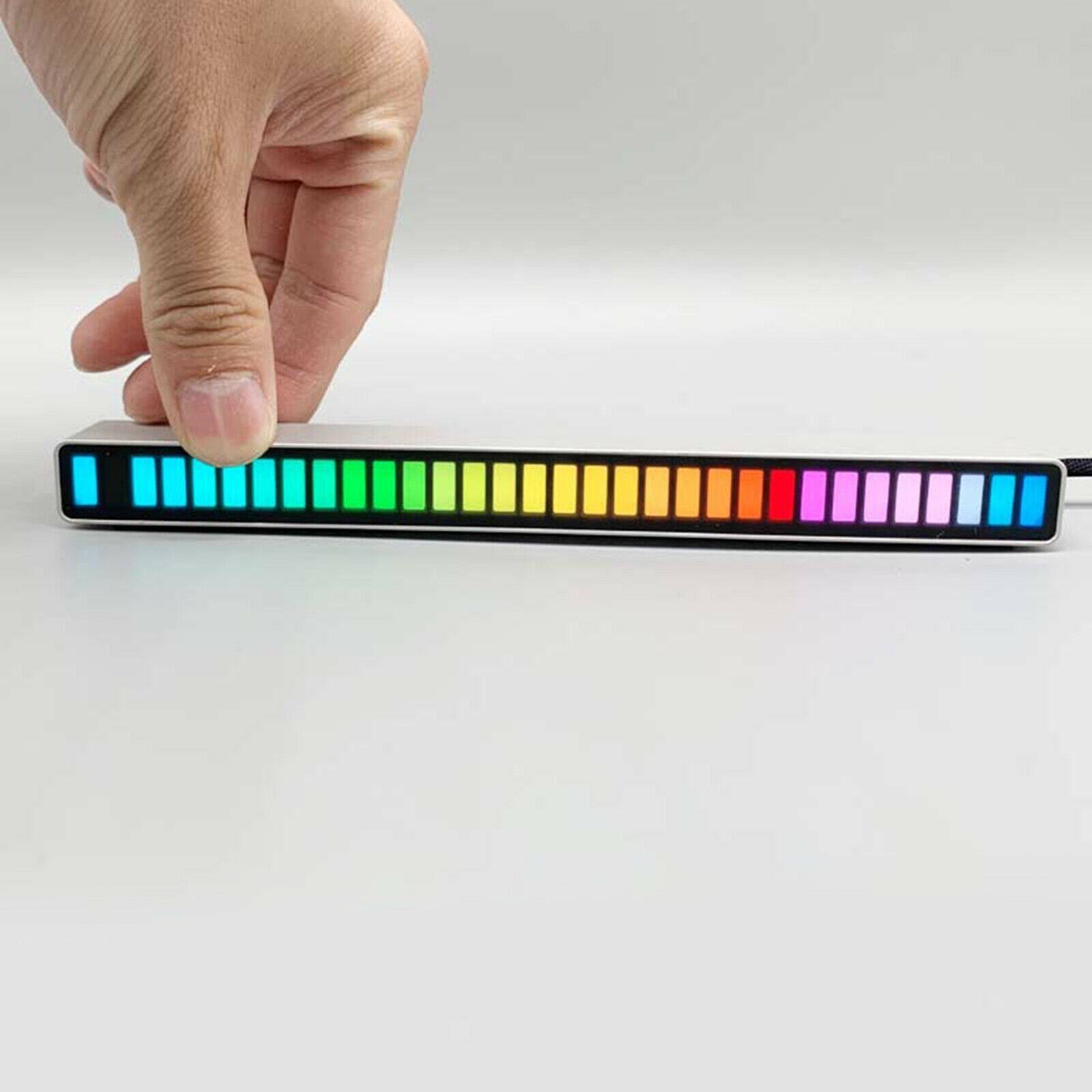 RGB LED Strip Light Bar Pickup Rhythm Light Colorful Music Atmosphere Lamp
