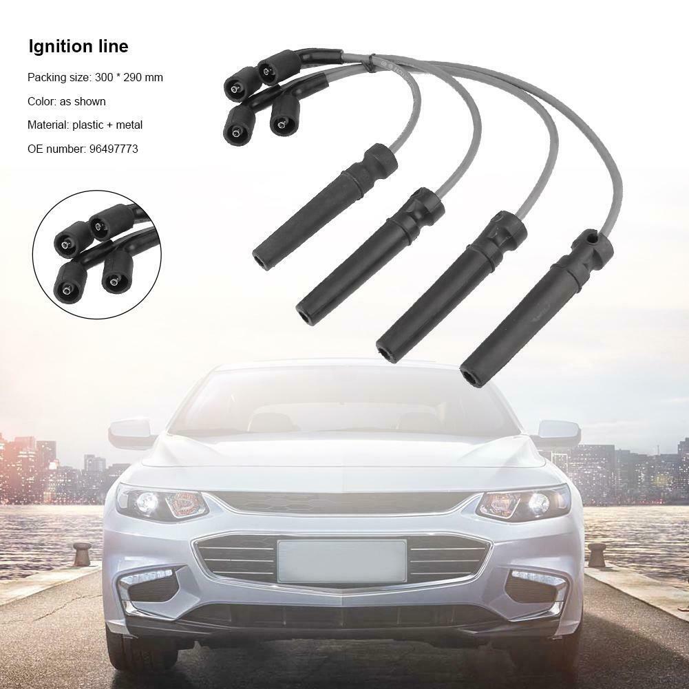 Spark Plug Ignition Leads Wire Set 96497773 for Chevrolet Daewoo 1.6L 1999-2007