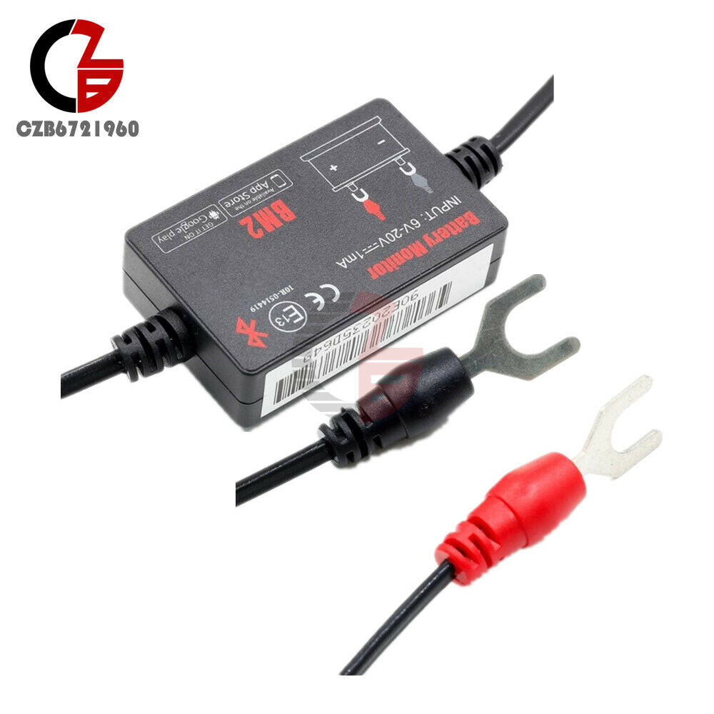 12V BM2 Car Battery Monitor via Bluetooth 4.0 Voltage Meter Tester Auto Alarm