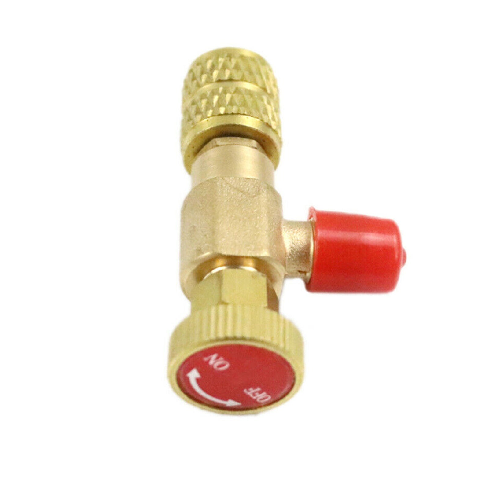 1/4''- 5/16'' Copper Flow Control Valve for Refrigerant Charging Hose R410A