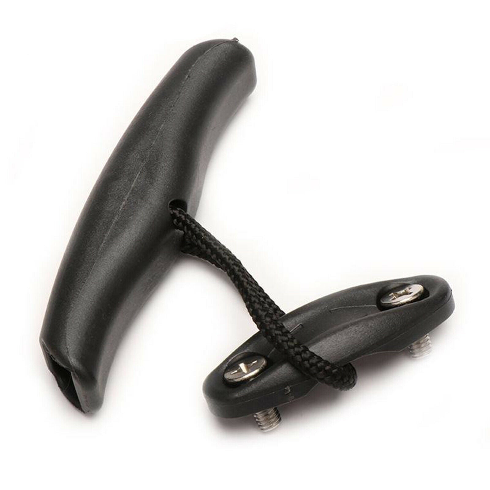 2x Nylon Kayak Pull Handle T-Handle Pad Eyes Side/Top Mounted Carry Tool