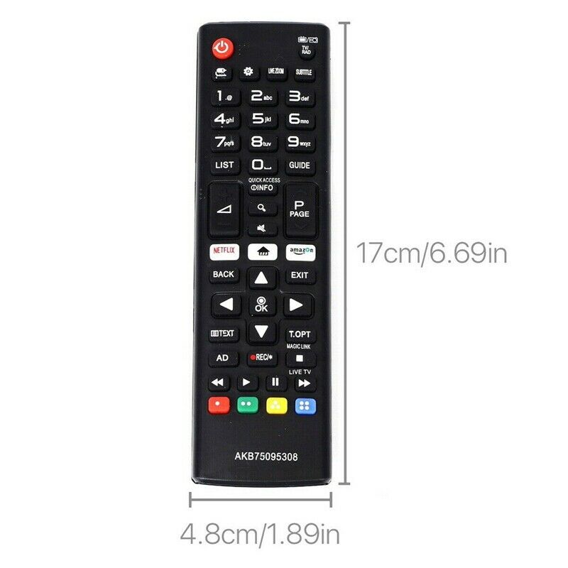 AKB75095308 Smart TV Remote Control English Replacement for LG  Smart TV New NC3