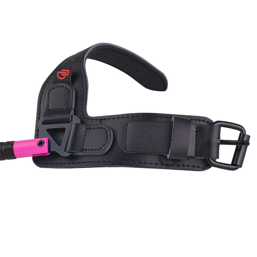 Archery Release Aid Buckle Adjutable Rotary for Archery Compound Bow Pink