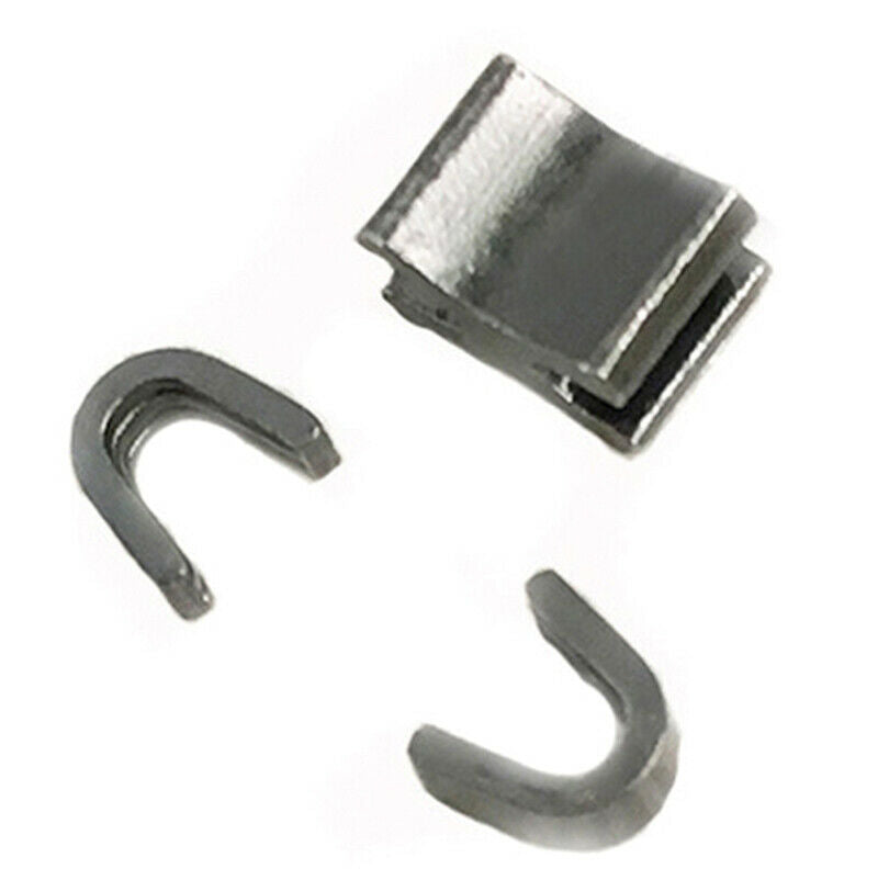 123PCS Metal Repair Zipper Stopper Open End Zipper Sewing Stopper Accesso.l8