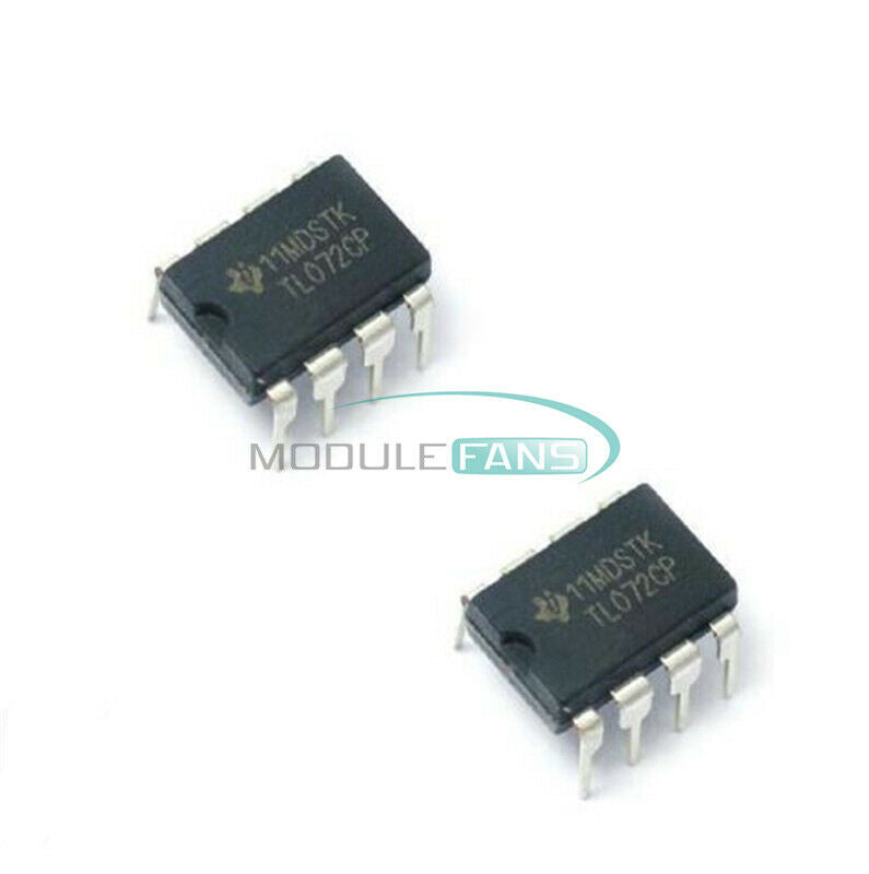 20PCS TL072CP TL072 DIP-8 LOW NOISE J-FET DUAL OP-AMP IC TL072