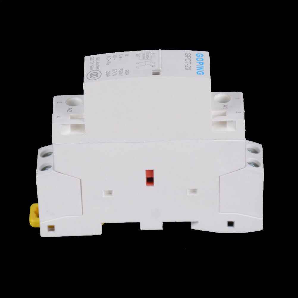 2P 20A 220V/230V 50/60HZ Din rail Household ac contactorY1