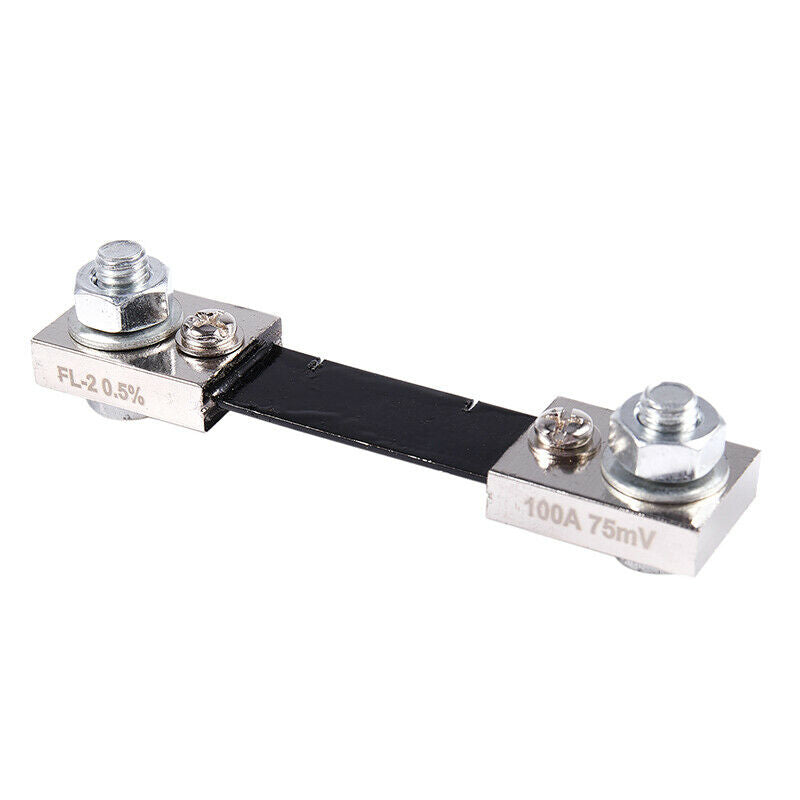 FL-2 DC 100A 75MV Current Shunt Resistor for AMP Ampere instrument panel BlackX4