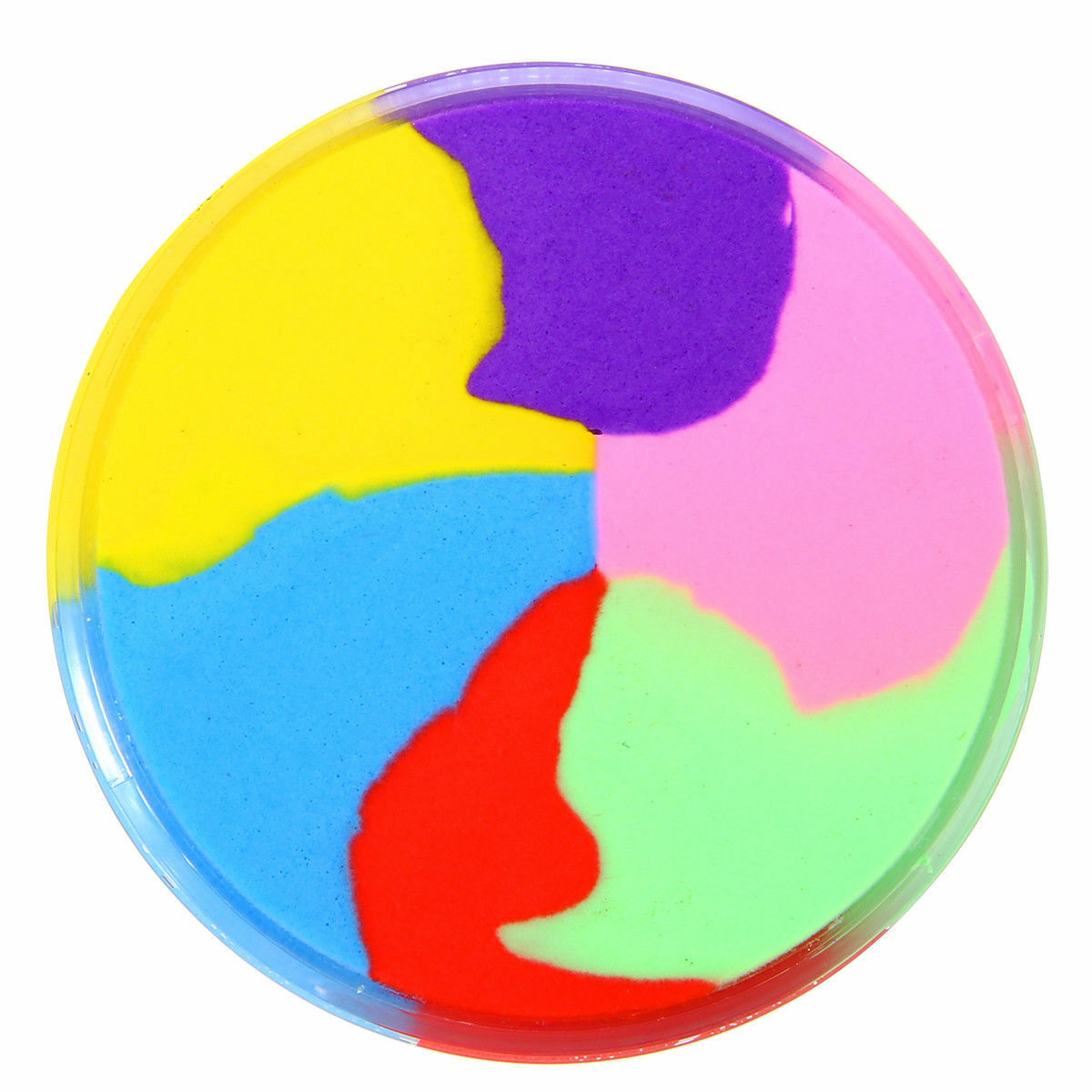 Glossy Cotton  Rainbow Puff Slime And Borax Kids Stress Relief Toys
