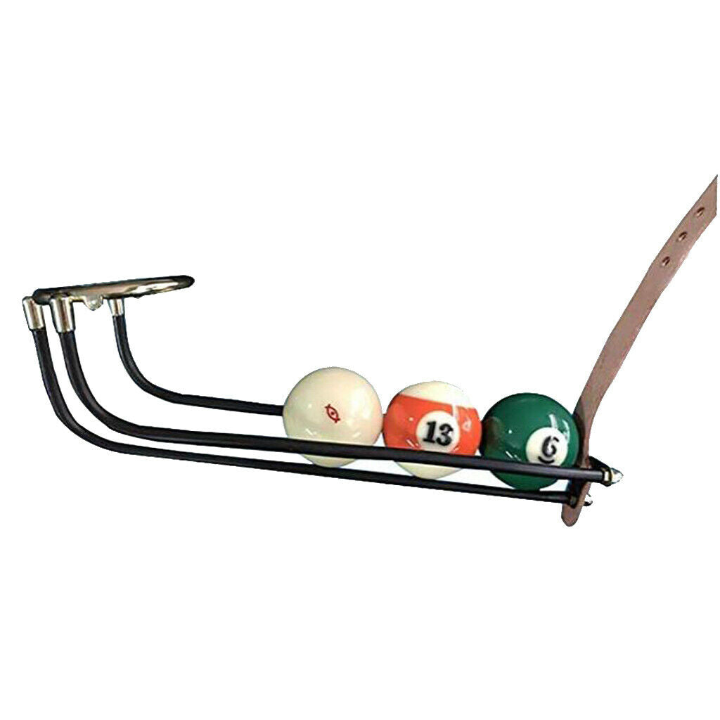 6 Pieces Pool Billiard Table Metal Pocket Rail Snooker Accessories