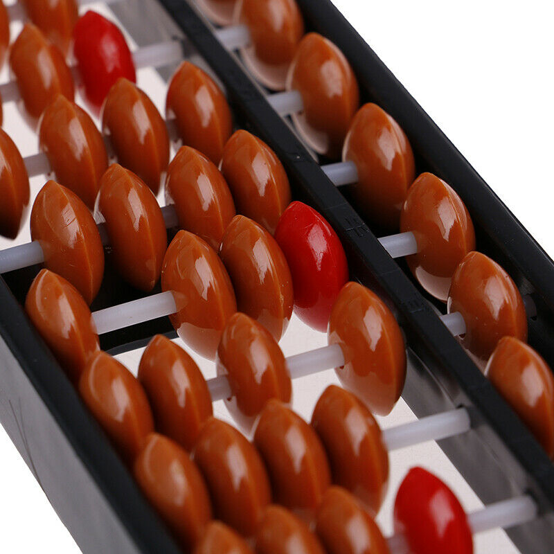 13 Grades Abacus Beads Column Kid School Learning Tools Educational Math .l8