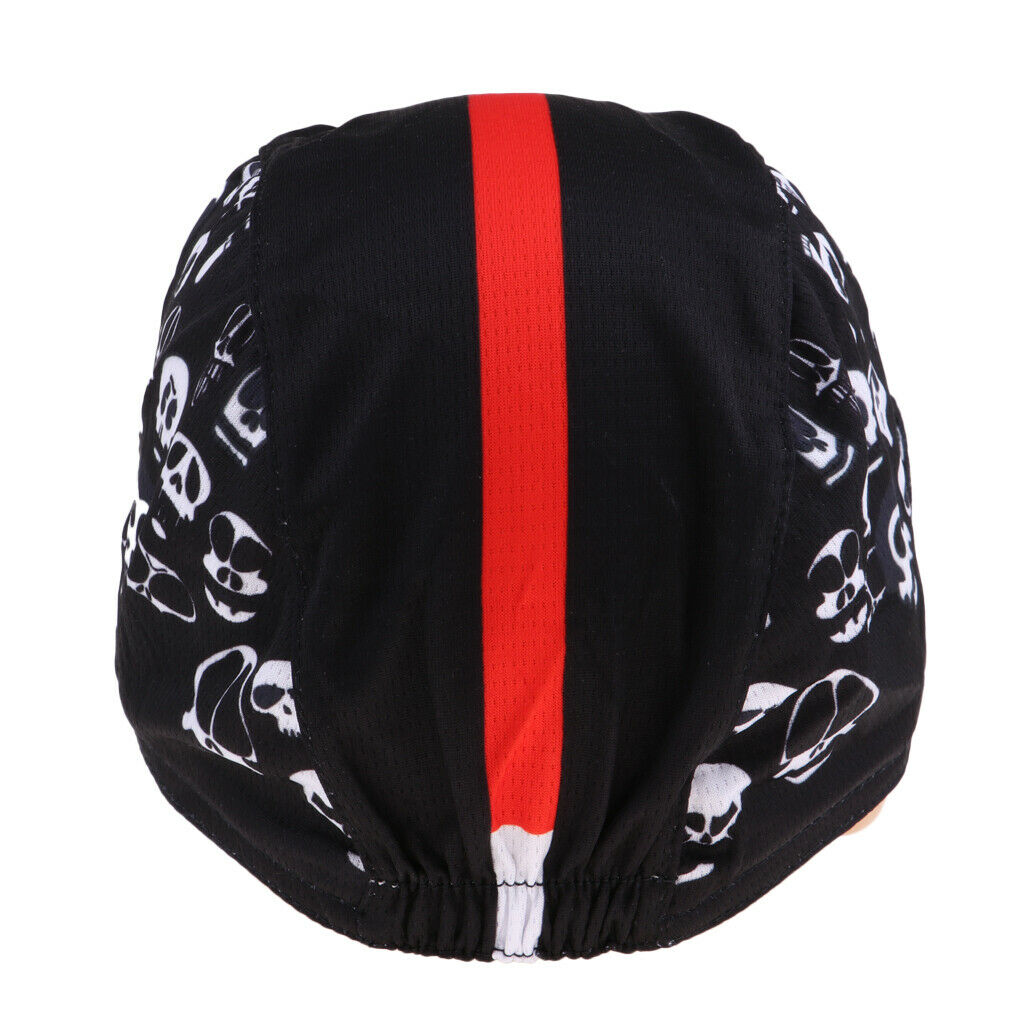 Breathable Anti-UV Outdoor Riding Hats Skulls Printing Cycling Caps