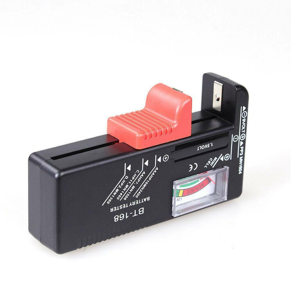 HOT Universal Battery Tester Tool AA AAA C D 9V Button Checker Cell Volt Tester