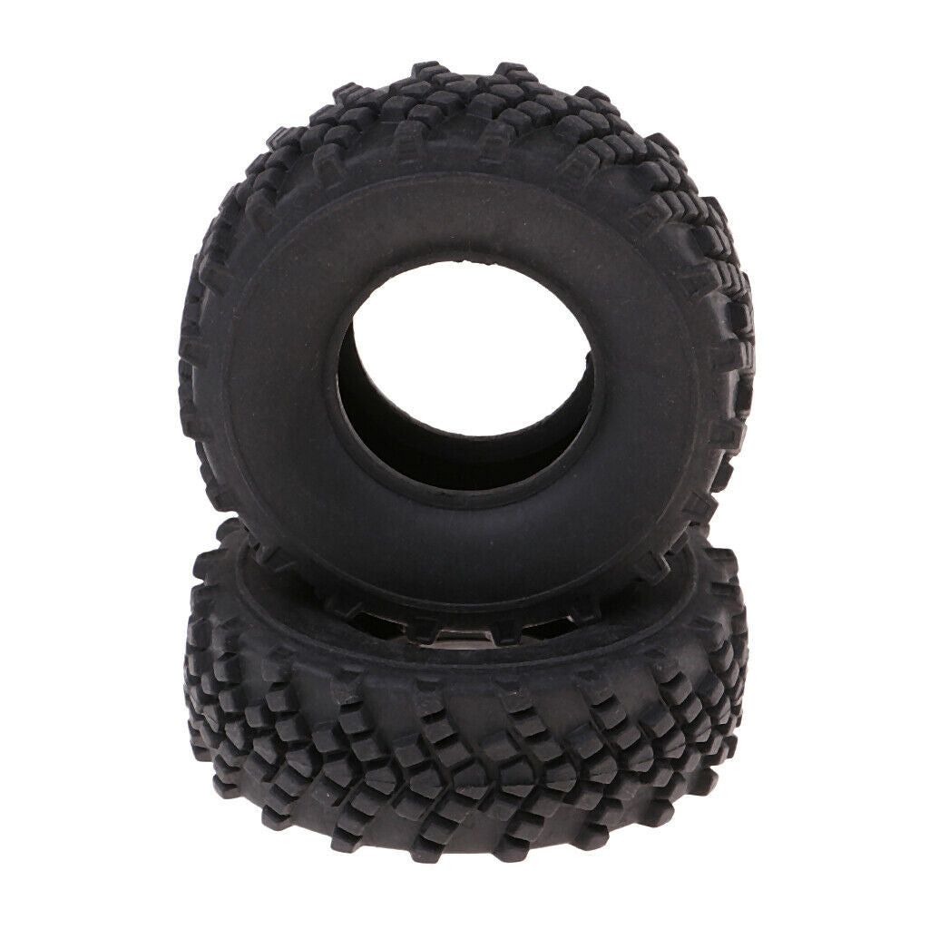Set Rubber Tire Tyres Replacement for WPL 1:16th RC Electric  Truck