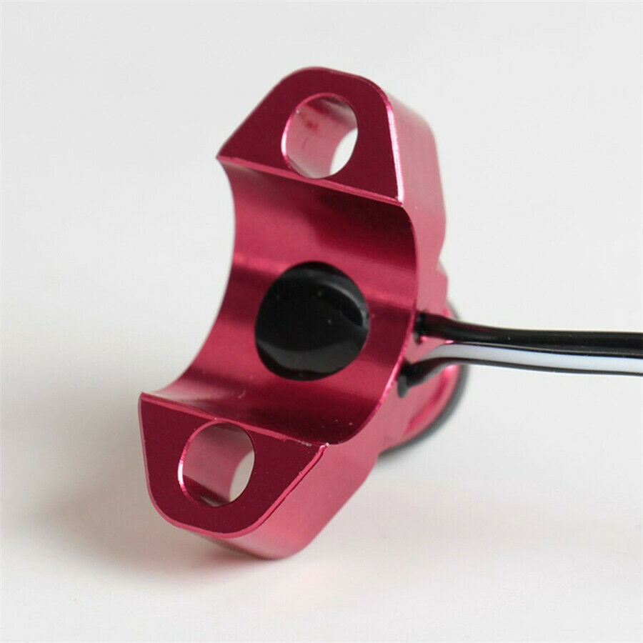 Red&Black Motorcycle Engine Stop Start Kill Switch Button with Waterproof Rubber
