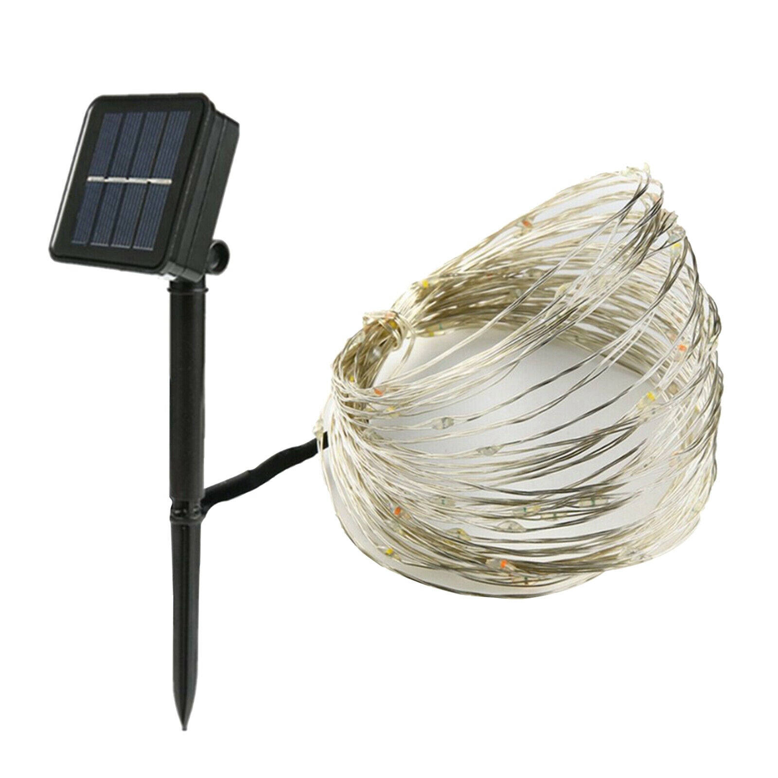 Solar Fairy Lights Waterproof Patio Yard Trees Party Decor 100 Colorful LED