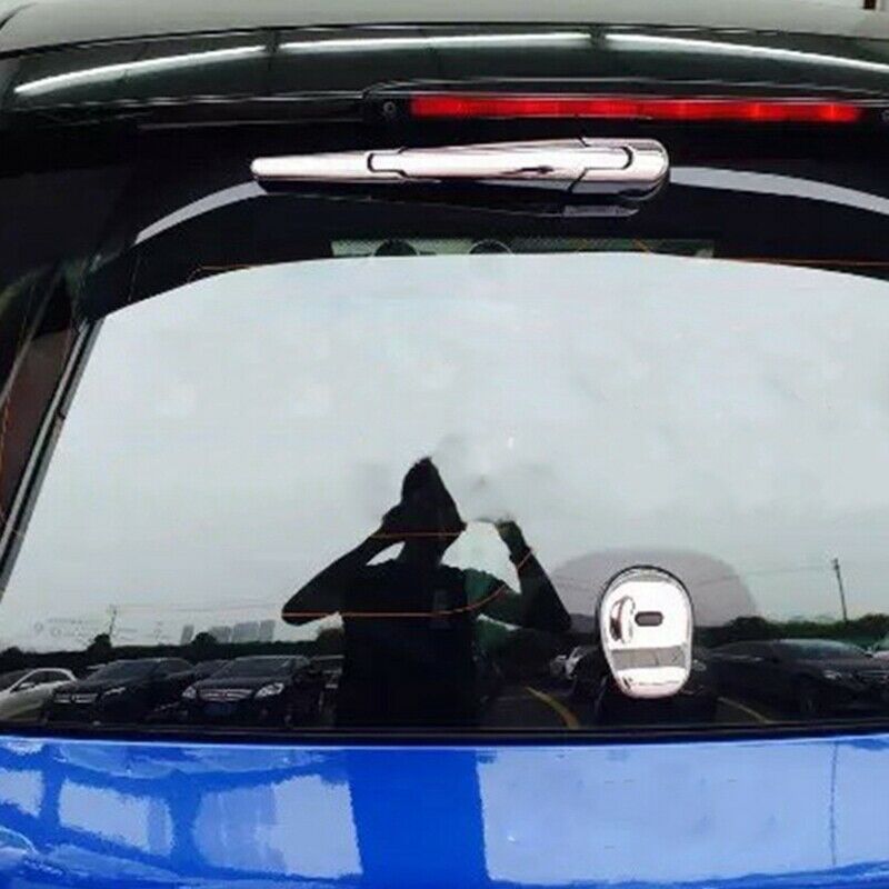 Car Styling Rear Glass Wiper Back Nozzle Cover e Trim Tail Window Trim 4Pcs Y8Q5