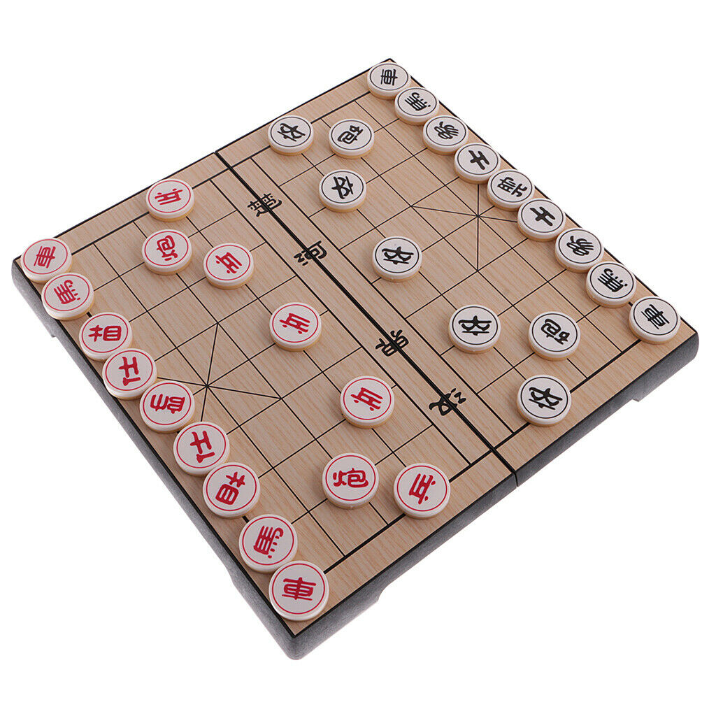 Chinese Chess Set Portable Folding Chess Board Board