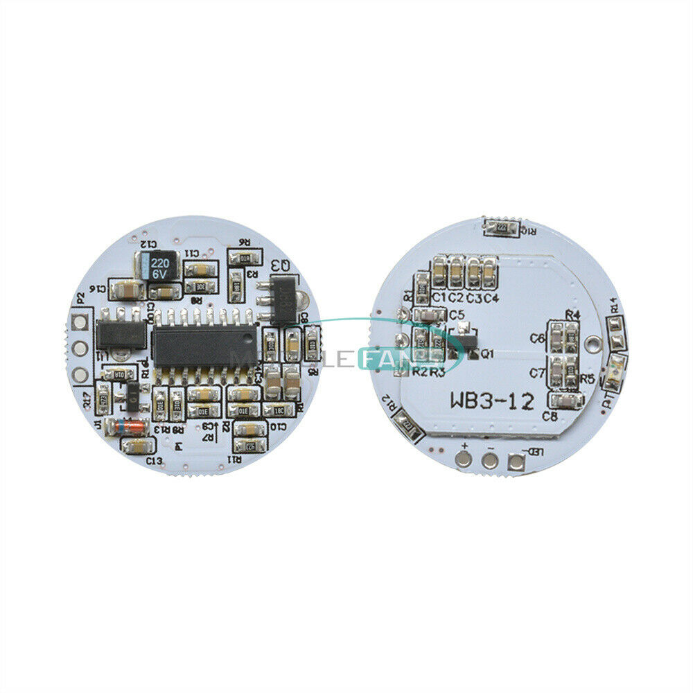 LED Microwave Radar Sensor for 3-12W Spherical Lamp Smart Switch 3.3-20V DC New