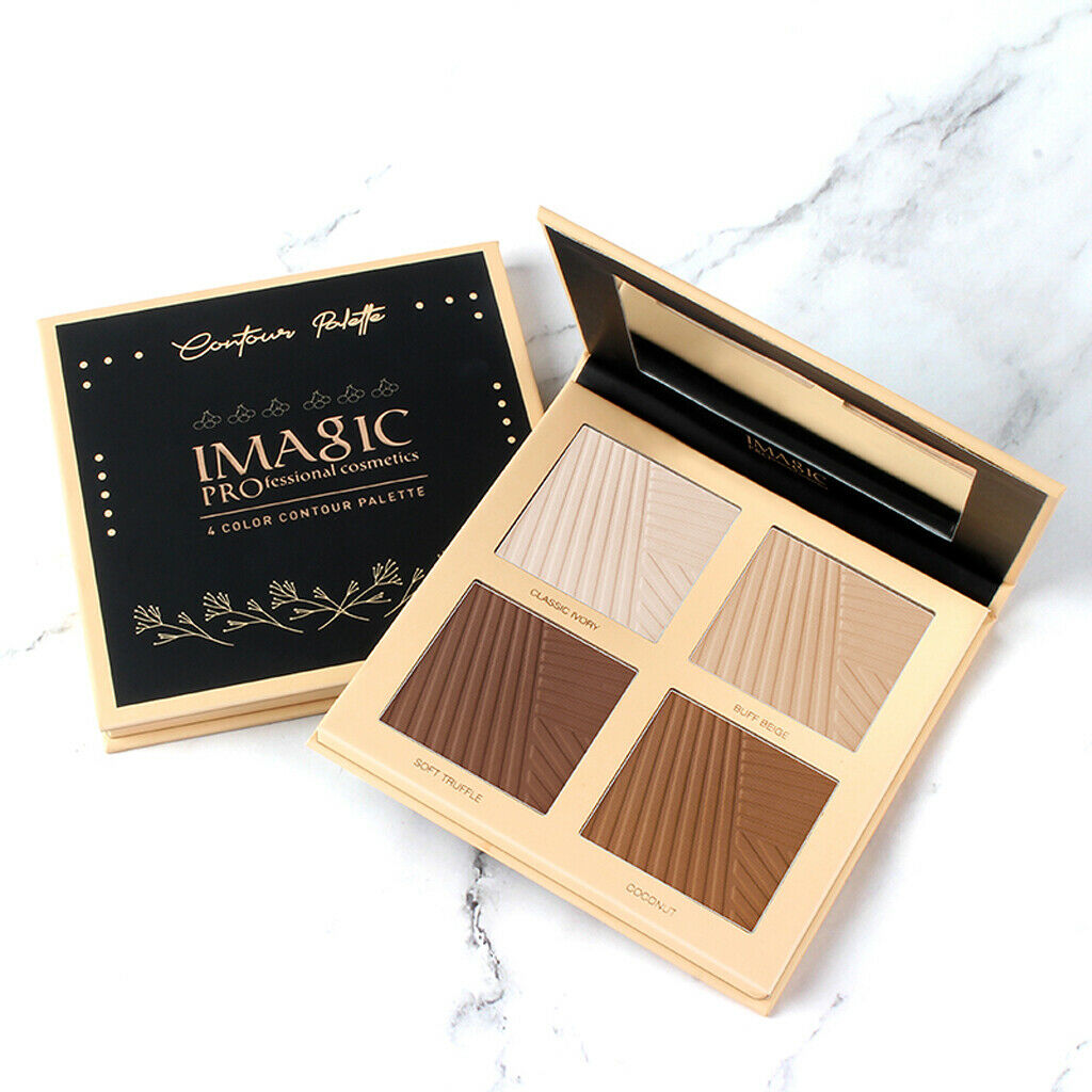Makeup Silky Matte Bronzer Palette Long Lasting Face Contour Bronzing Powder