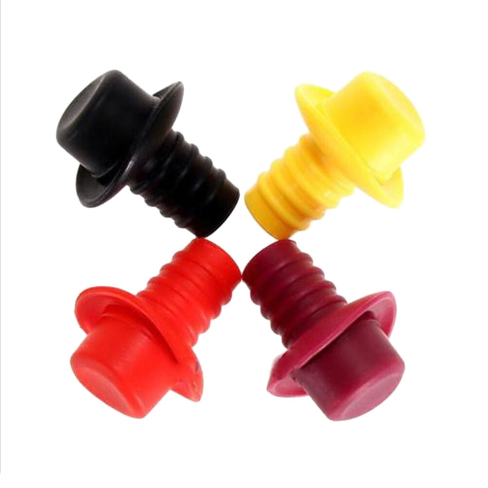 5 X1.1'' Novelty Top Hat Bottle Topper Wine Champagne Cork Stopper Kitche.l8