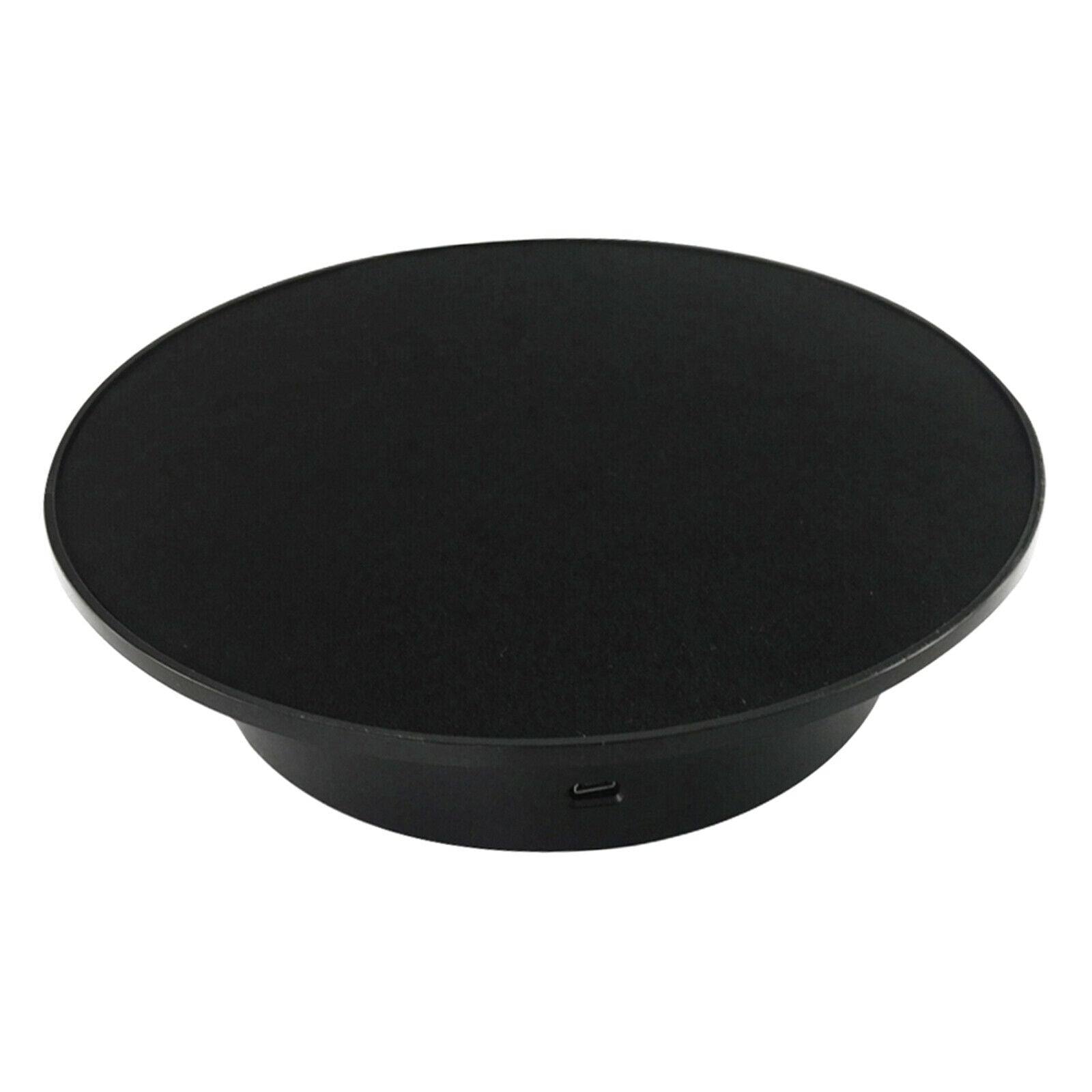 Velvet Top Display Turntable Rotating Display Base Stand for Jewelry Phone