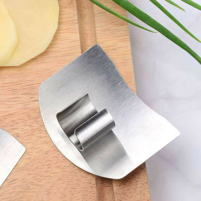 1pc Stainless Steel Finger Protector Multi-functional Cutting up Vegetabl.l8