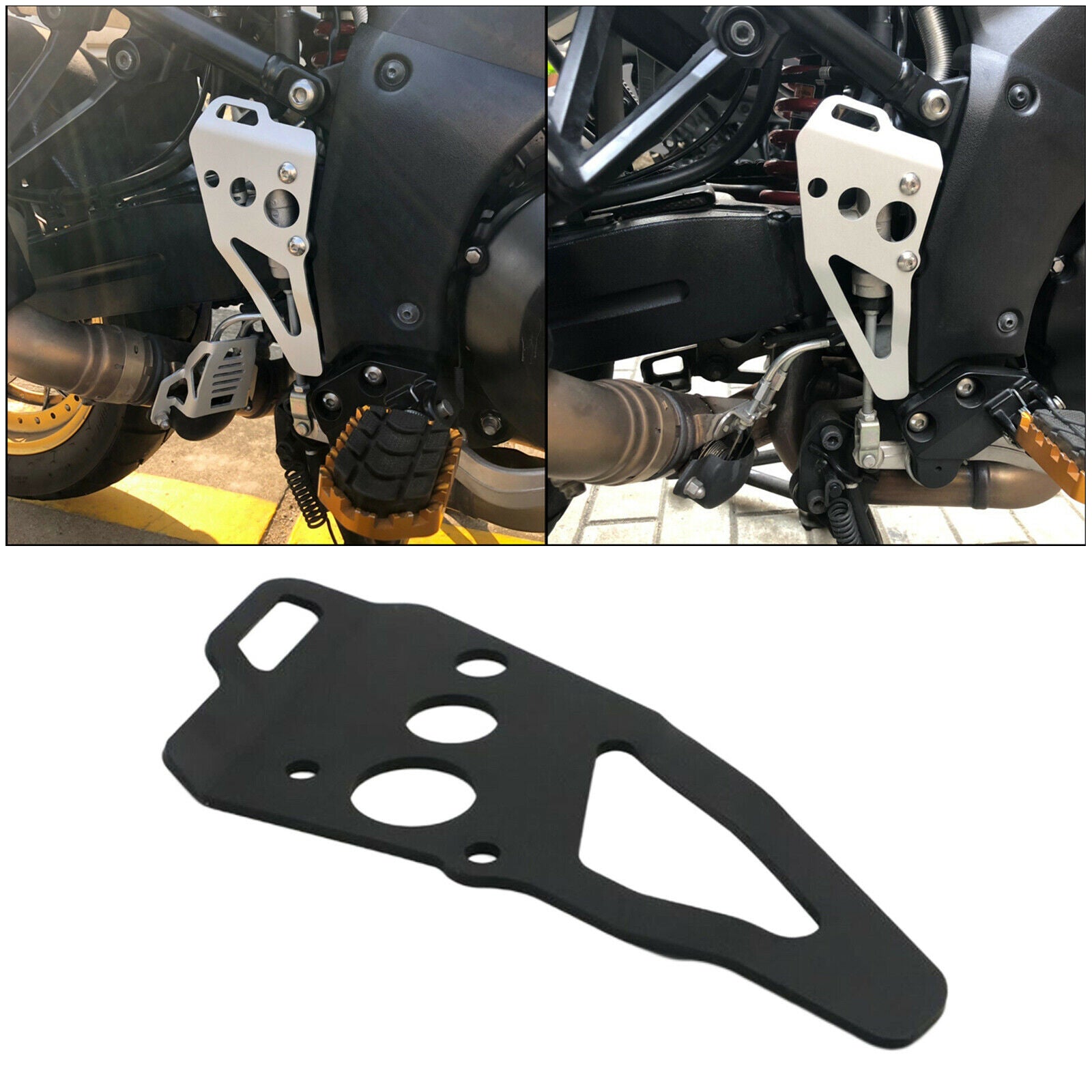 Cylinder Cover Guard for Suzuki Foot Protection Practical Replace Black