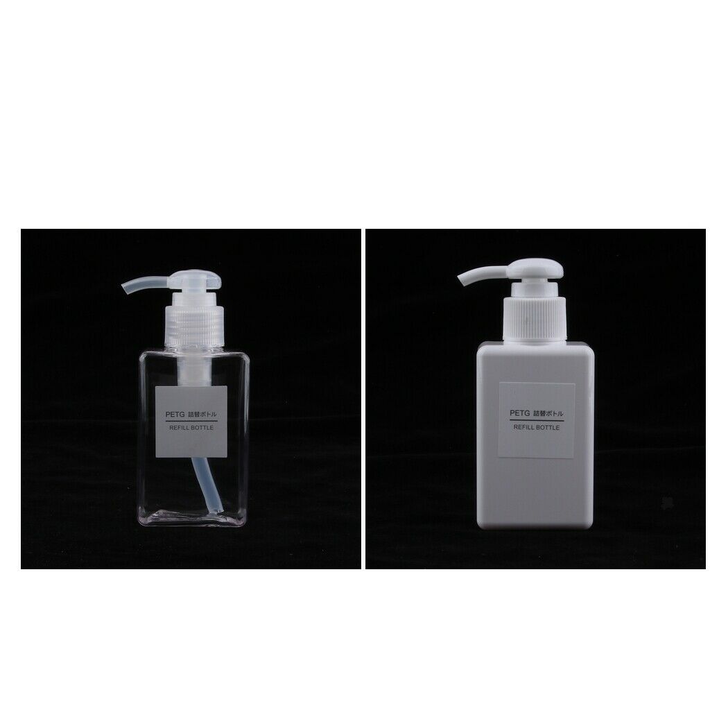 2pcs Bathroom Empty Foaming Soap Dispenser Hand Wash Liquid Foamer 100ml