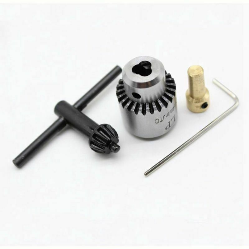 Hot Electric Drill Grinding Mini Drill Chuck Key Keyless Drill Chucks 0.3-4mm H6