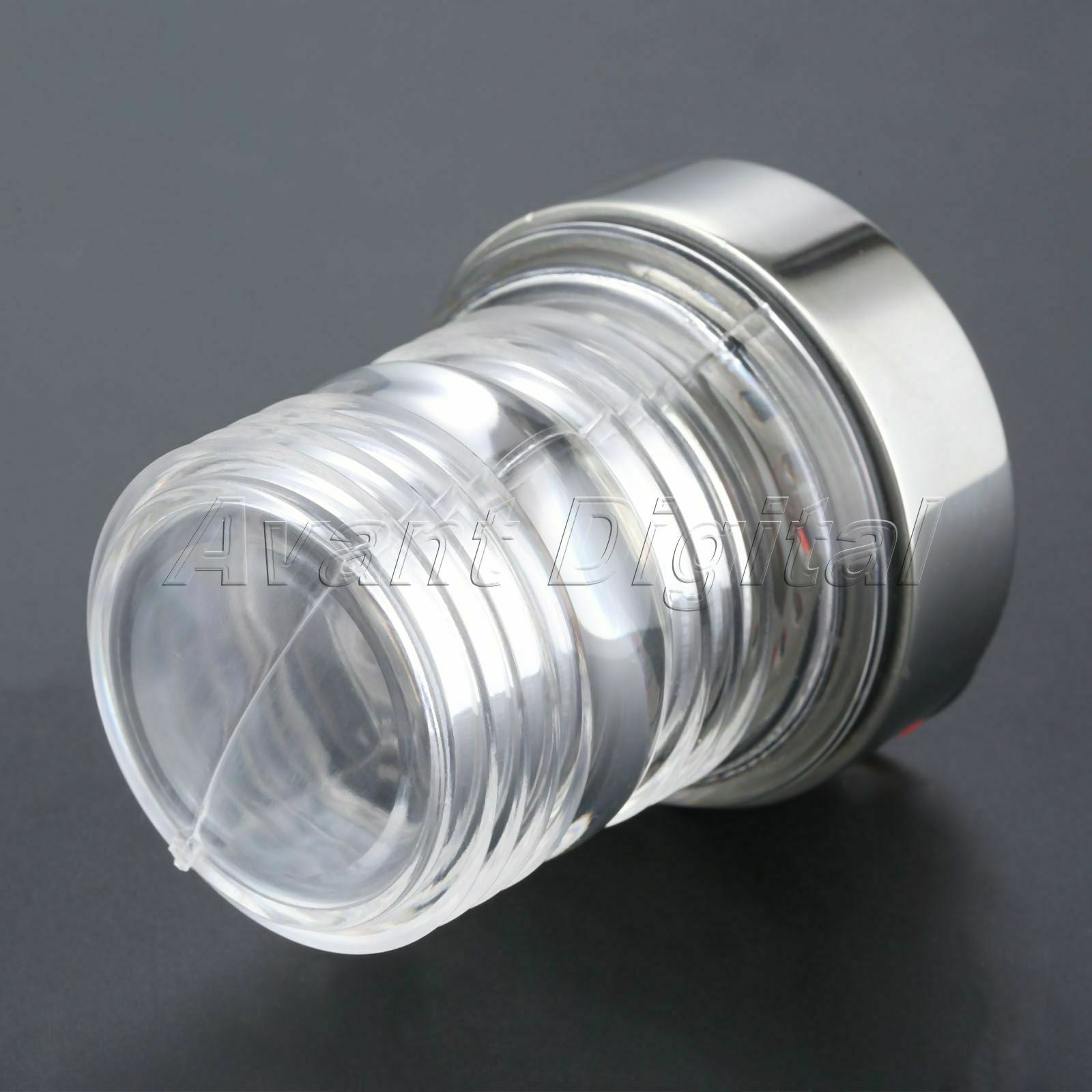 1x Marine Boat Yacht 12V Navigation Light Stainless Steel Waterproof Dia 2.16"