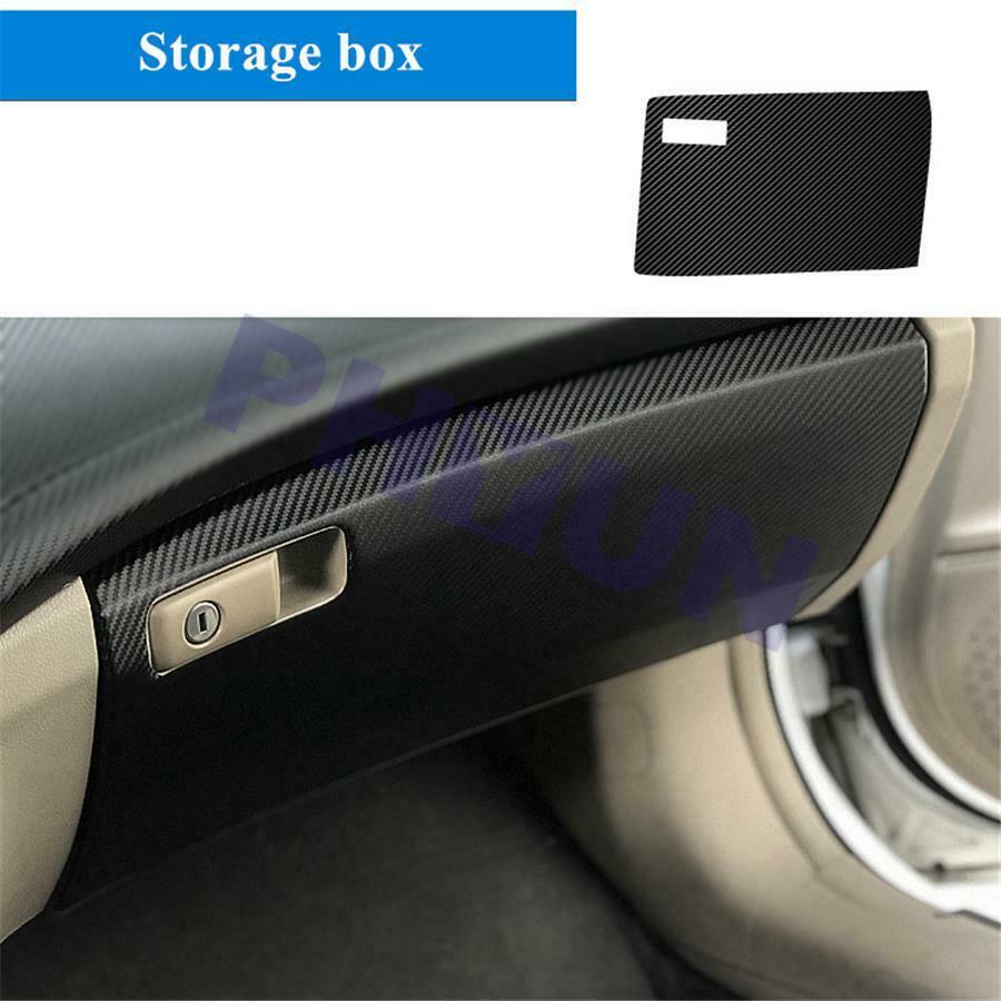 Carbon Fiber Style Car Interior Decorative Stickers Trim Covers For Accord 08-12
