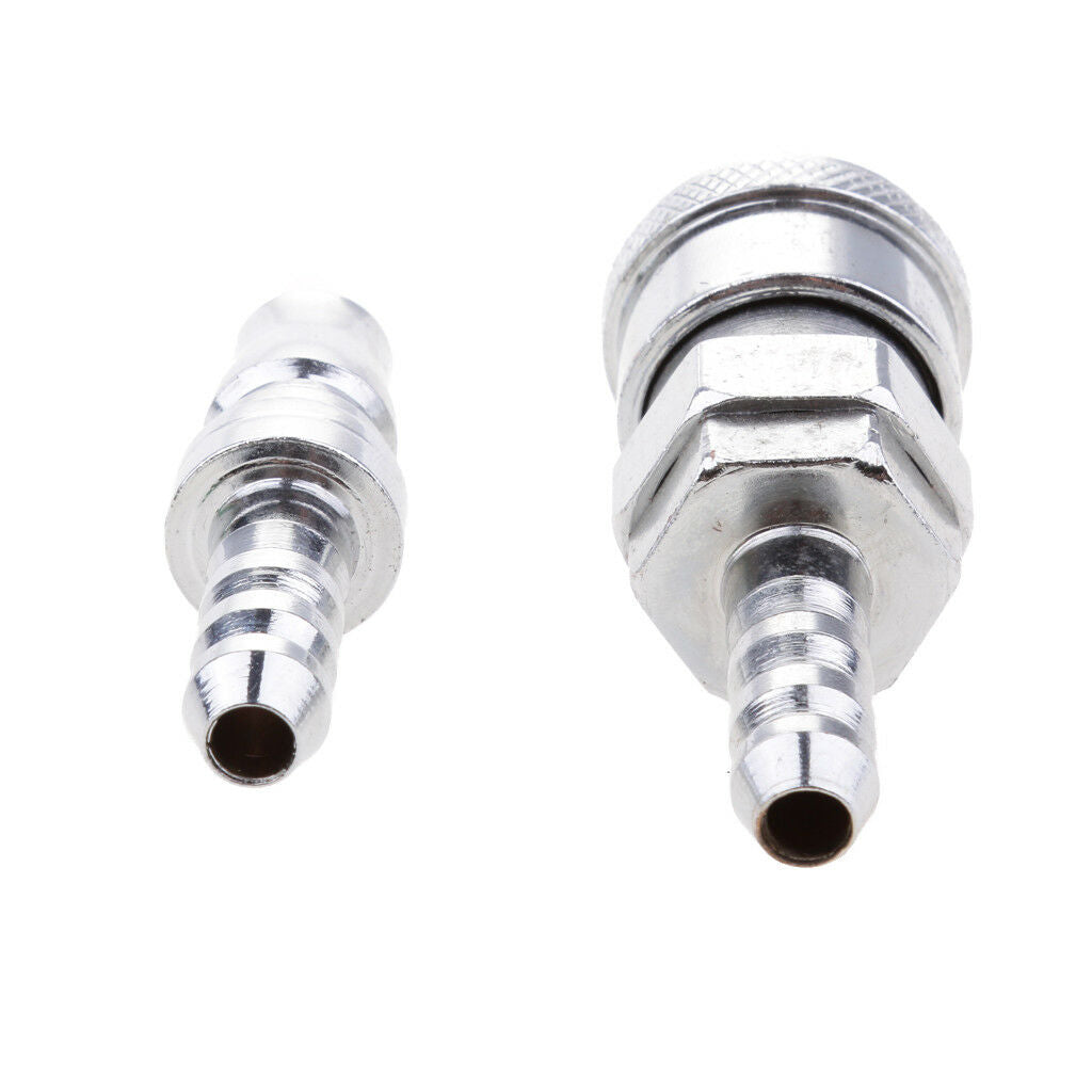 Hose Air Pneumatic Quick Coupler Connector Barb Socket Fittings 20SH+20PH