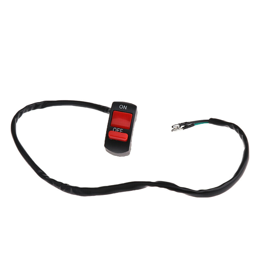 On Off Run Motorcycle Handlebar Switch 12 VOLT 22mm Spot Fog