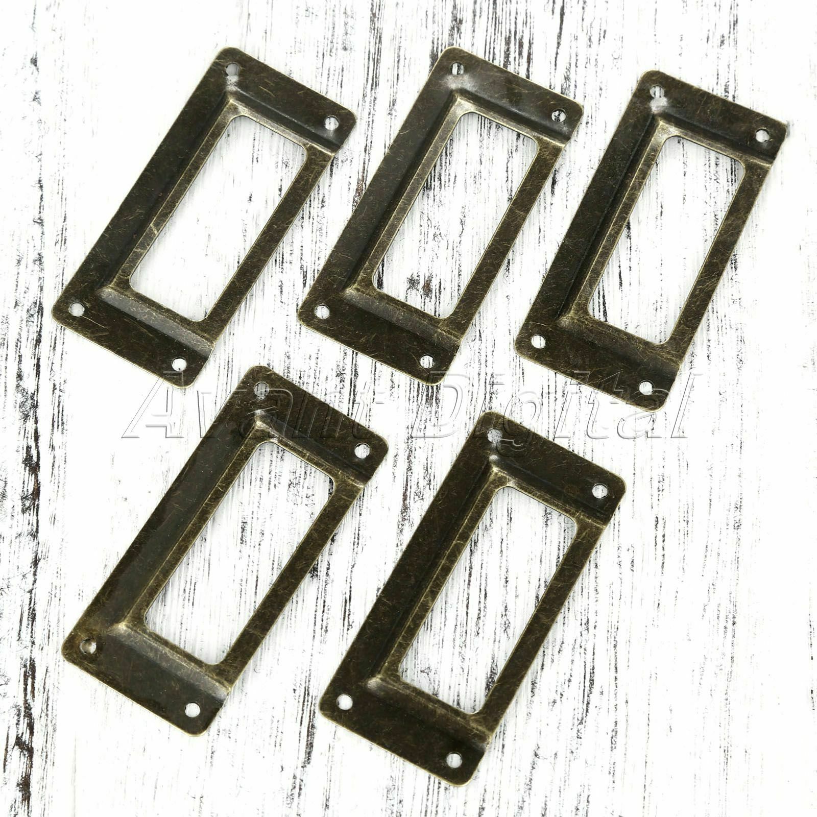 New Drawer Cabinet Frame Label Tag Jewelry Box File Name Card Holders 62mm*39mm