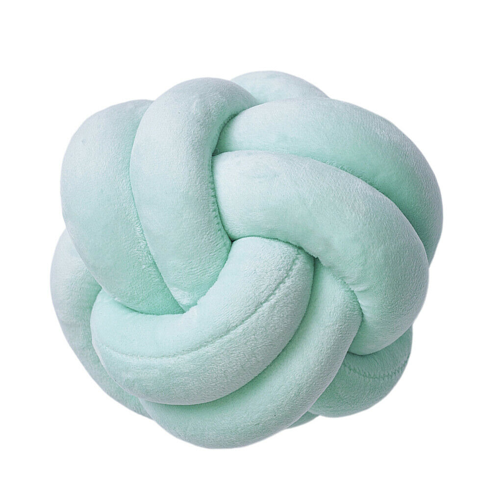 Set of 2 Knot Pillow Soft Plush Throw Pillow 18cm Mat for Bedroom Hotel
