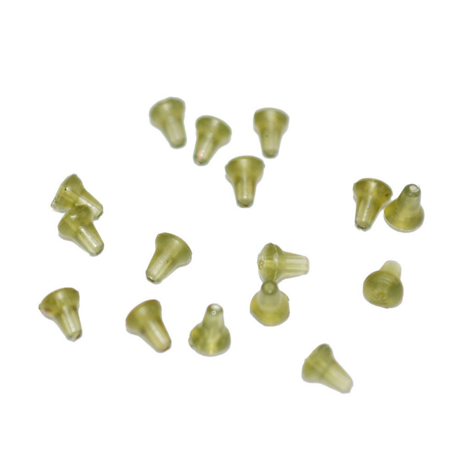 100PCS Hook Stops Beads Carp Fishing Terminal Tackle Rubber Carps Rig Holders