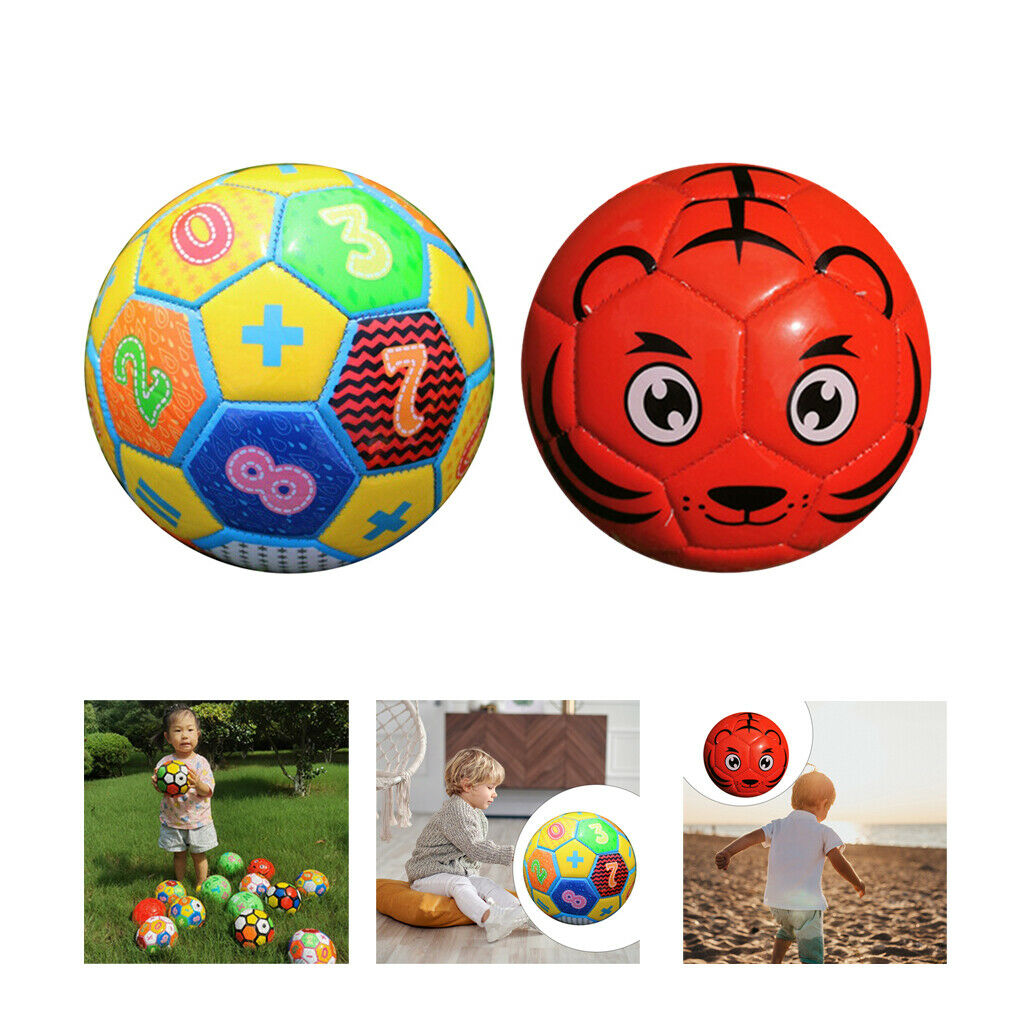 2Pack Kids Soccer Ball Game Exercise Soft Colorful Foam Ball Play Ball Gifts