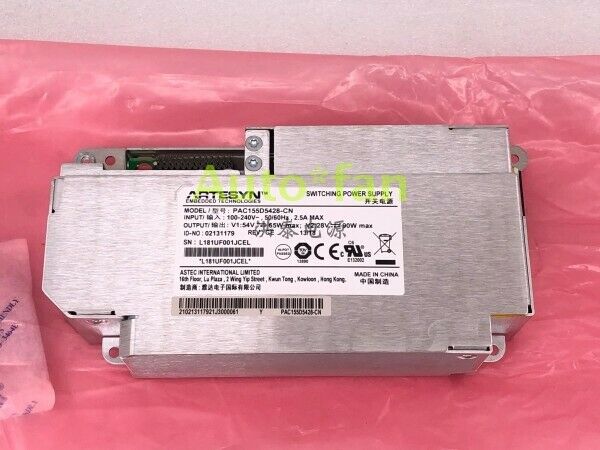 PAC155D5428-CN 54V/65W 28V/90W Dual Output Switching Power Supply New