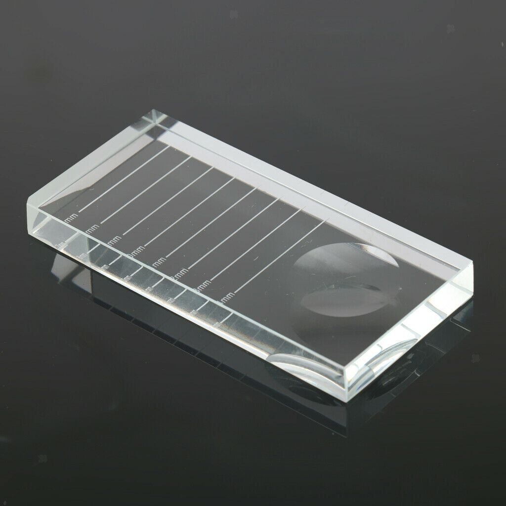 Professional Glass Eyelash Extensions Tool Adhesive Glue Holder - Clear