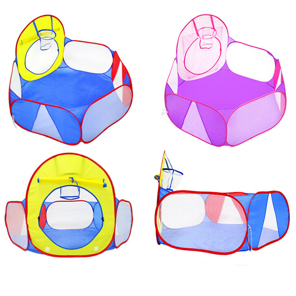 Red Blue Up Ball Tent for Toddler Girls Boys Indoor